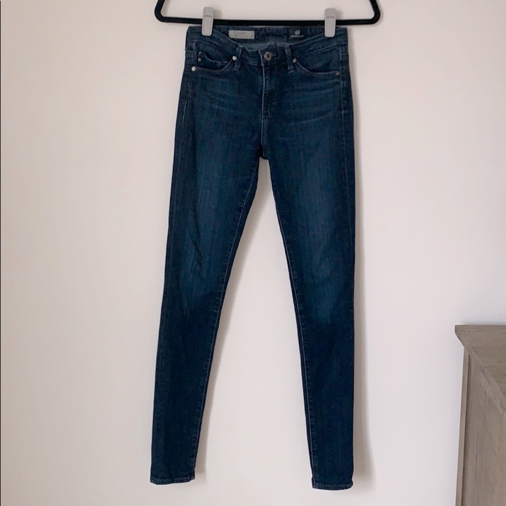 Ag Skinny dark wash jeans